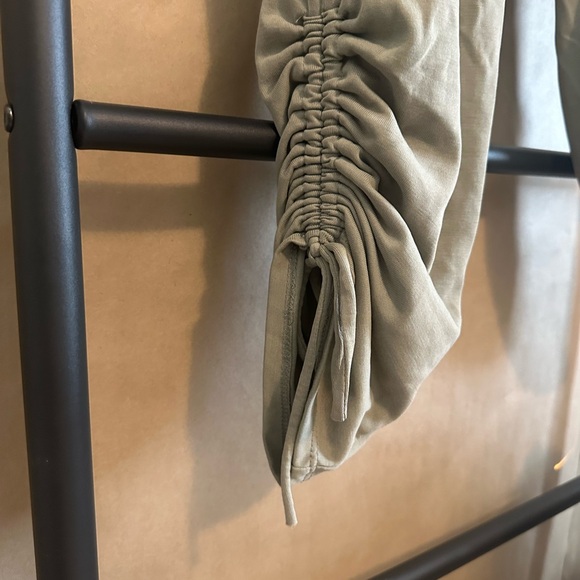 Lightweight Olive Green Joggers - Picture 4 of 14